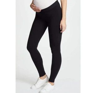 NEW NWT! HATCH MATERNITY THE UNDER THE BUMP PREMIUM LEGGINGS STRETCH KNIT sz 1/S